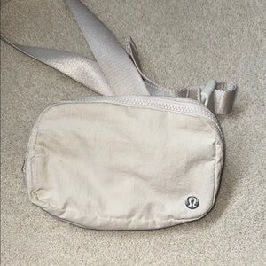 lululemon athletica Cream Crossbody Bag